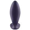 Satisfyer Plug vibrant connecté Power Plug 7.5 x 2.5cm Violet